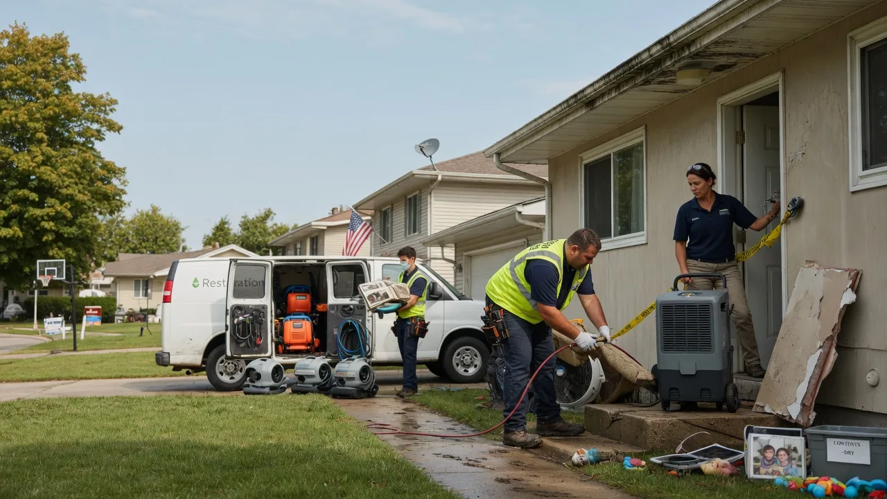 Water Damage Restoration in Burlington, TX near me